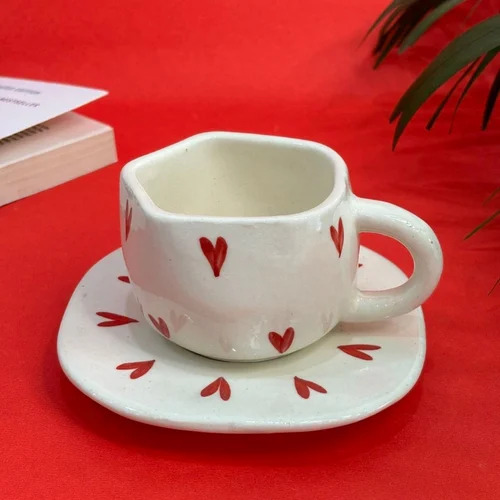 Ceramic Designer Cup Saucer