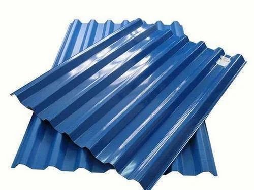 Dark Blue 0.50mm Color Coated Roofing Sheet