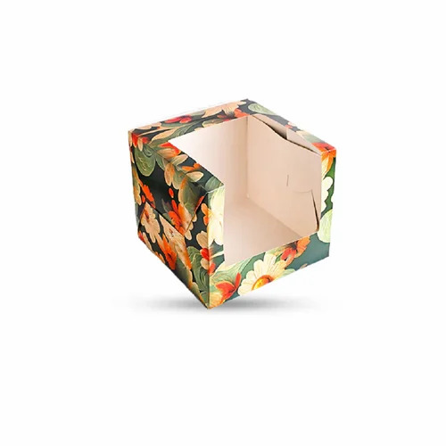 Floral Printed Cake Box