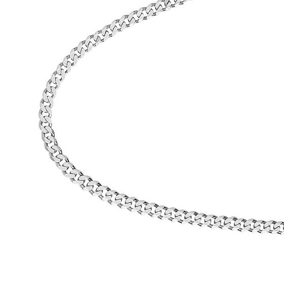 Mens Acpl High Polish Pure Silver Curb Cuban Link Chain Bracelet 11.40 Gm - Gender: Unisex