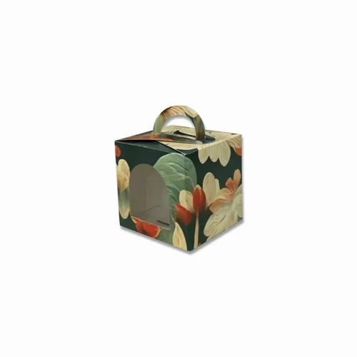 Printed Cake Packaging Box - Color: Multi Color