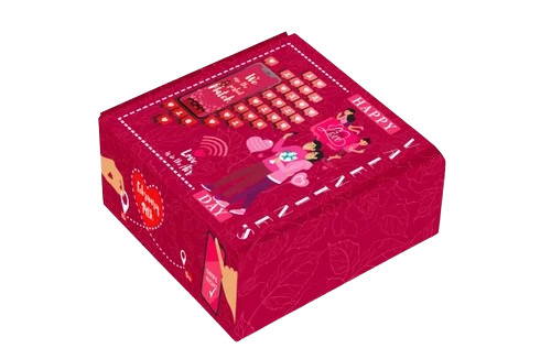 Printed Square Cake Packaging Box