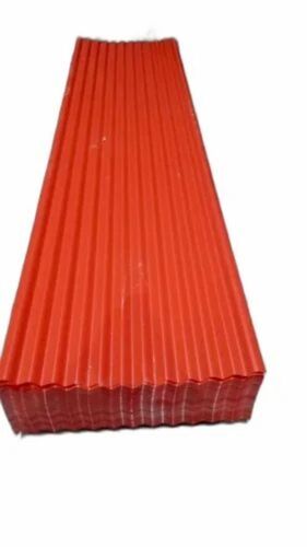 Red 0.50mm Color Coated Roofing Sheet
