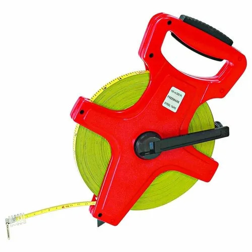 Steel Open Reel Abs Case Measuring Tape Freemans 100 Meter