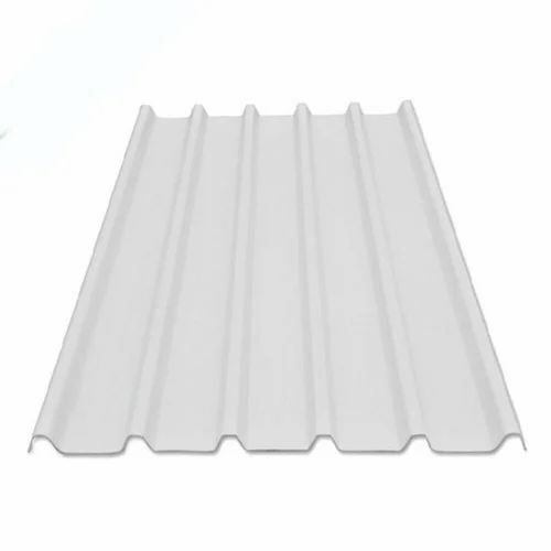 White 0.50mm Color Coated Roofing Sheet