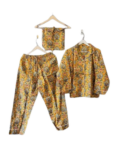 Women Cotton Pajama Set
