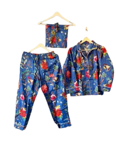 Women Cotton Pyjama Set