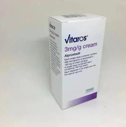 Alprostadil Vitaros 3mg Cream