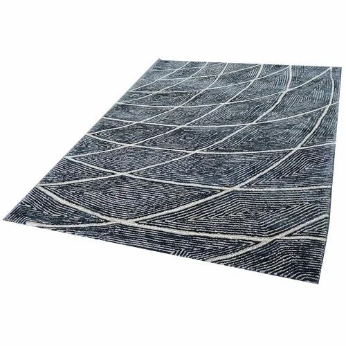 Black Hand Tufted Carpet