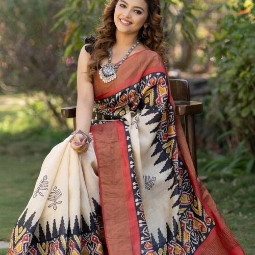 Cotton saree