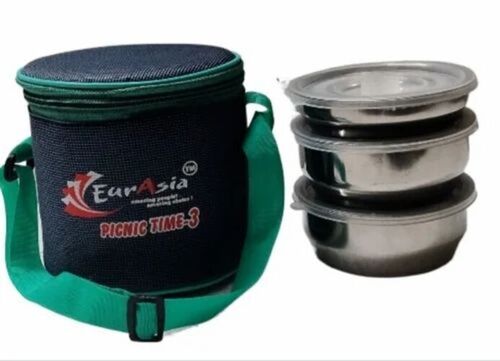 Eurasia Stainless Steel Lunch Box (Picnic Time)