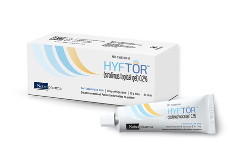 Hyftor (Sirolimus) Topical Gel - Dosage Form: Liquid