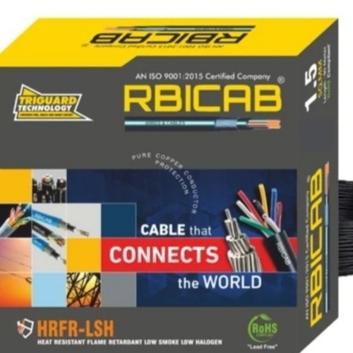 Rbicab 1.5 Sqmm Black Copper House Wire