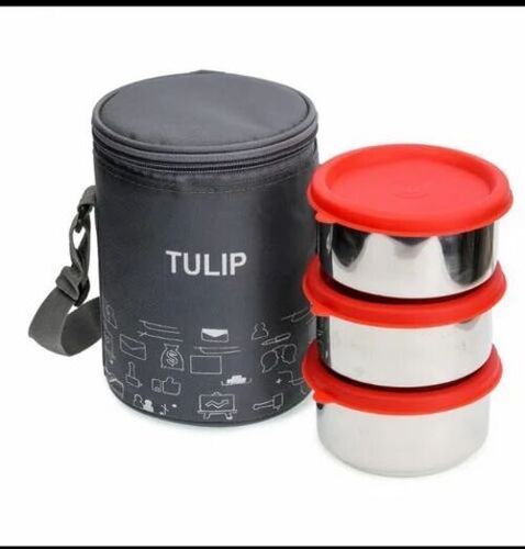 Stainless Steel Round Lunch Box