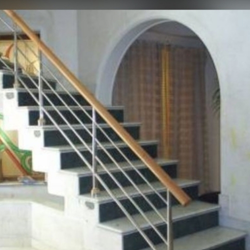 Steel And Wood Railing