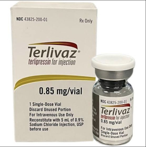Terlipressin 0.85Mg/Vial For Injection - Brand Name: Terlivaz