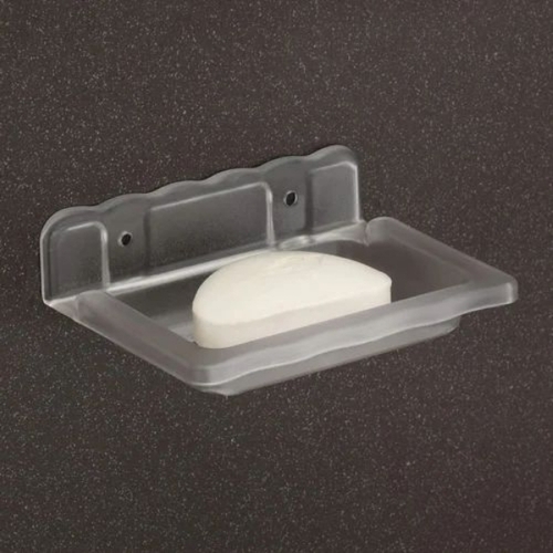 Unbreakable plastic soap dis