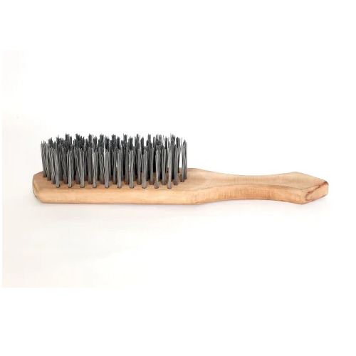 Wooden Handle Wire Brush