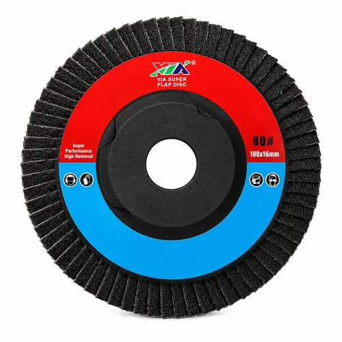100 X 16mm Via Super Flap Disc - Color: Brown