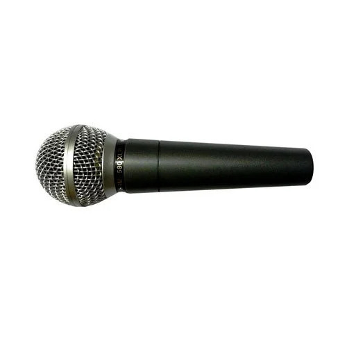 Black Dynamic Microphone