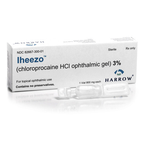 Chloroprocaine Hydrochloride Ophthalmic Gel - Dosage Form: Gell