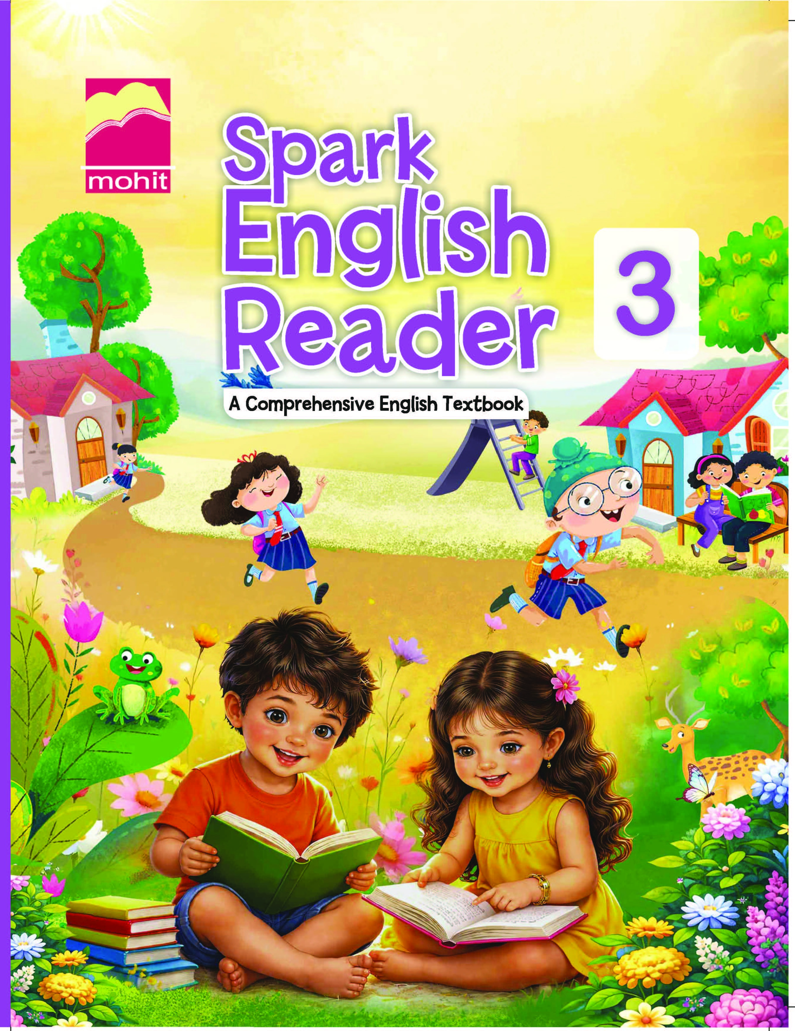 Class 3 Spark English Reader Book - Audience: Children