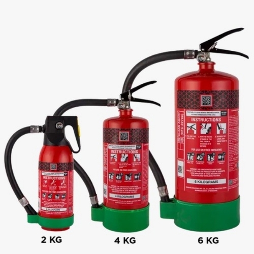 Clean Agent Based Portable Fire Extinguishers