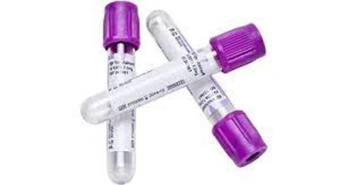 Pink Cap Blood Collection Tubes