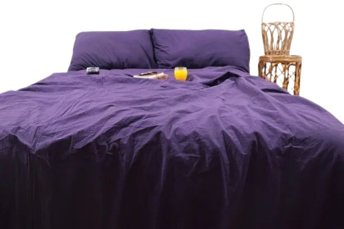 Purple Cotton Duvet Cover
