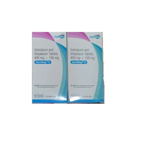 Sofosbuvir And Velpatasvir Tablets 400Mg+100Mg - Life Span: 2029