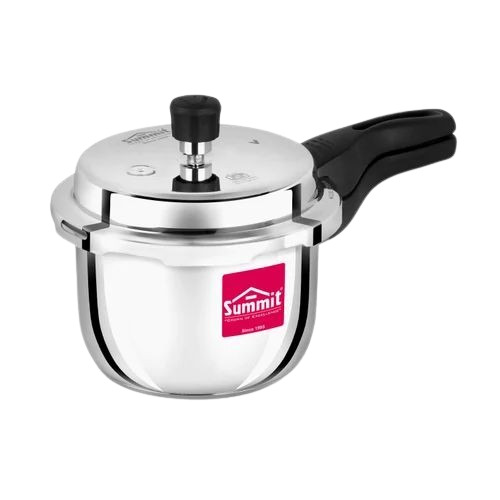 Summit Outer Lid 3 Liters Induction Base Tri-Ply Stainless Steel Pressure Cooker