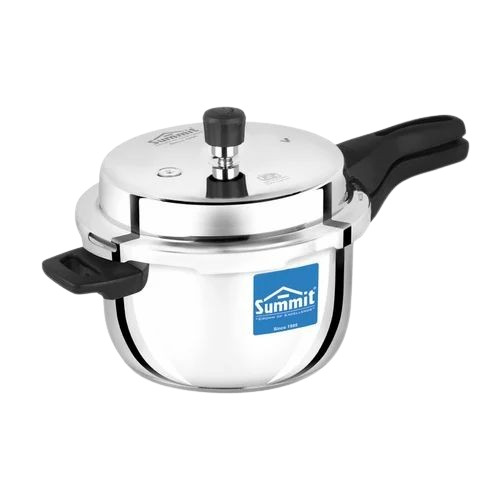 Summit Outer Lid 5 Liters Induction Base Desire Stainless Steel Pressure Cooker - Feature: Durable