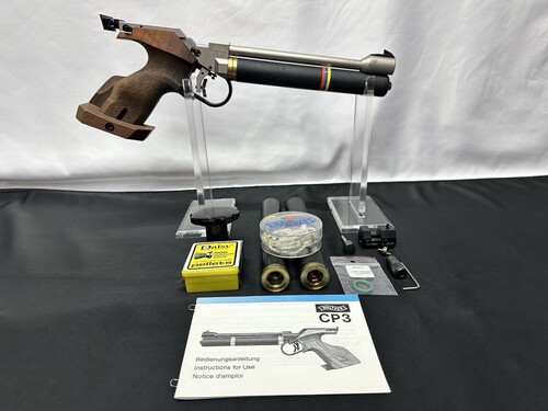 Walther CP3 Match Air Pistol .177 Germany CO2 Airgun