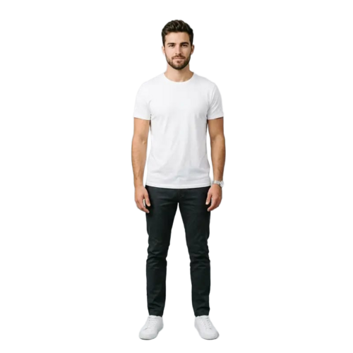White Plain T Shirts