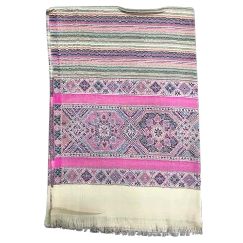 Woolen Kullu Lining Shawl