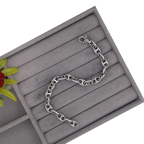 Mens Anchor Design Turkey Imported Bracelet - Gender: Unisex