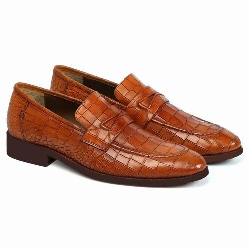Mens Genuine Leather Shoes - Color: Multiple