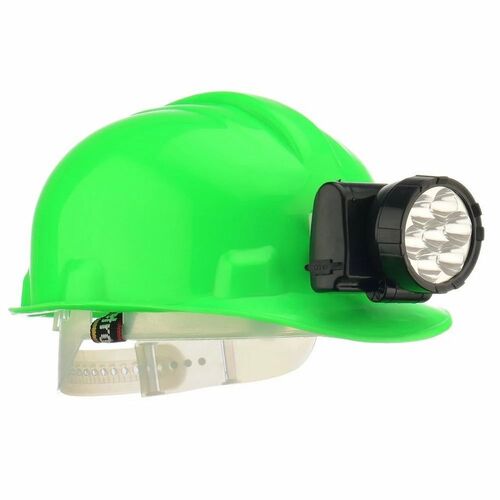Safety Helmet With Torch