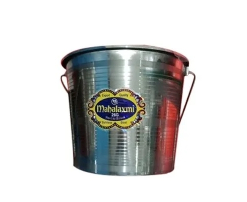 Stainless Steel Cylindrical Royal Bucket