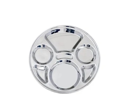 Stainless Steel Round Dinner Plate
