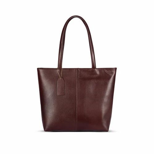 Ladies Dark Brown Leather Bag