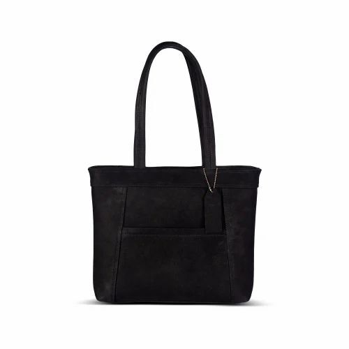 Ladies Plain Leather Bag