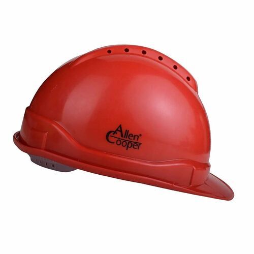 Red Allen Cooper Safety Helmet