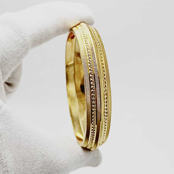 Silver Jewellery GPC Polish Premium Pure Silver kada