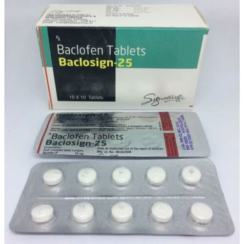 Baclofen 25 mg Tablet
