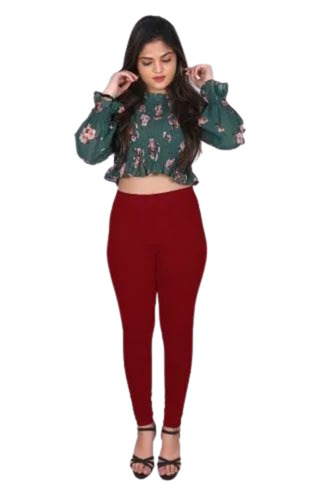 Casual Wear Ladies Churidar Leggings - Design: Standard