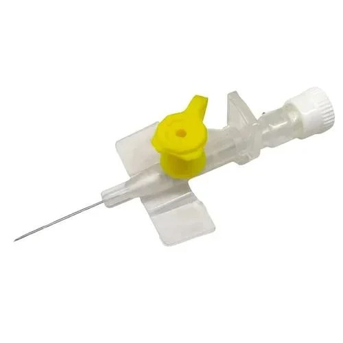 Disposable Iv Cannula With Injection Port