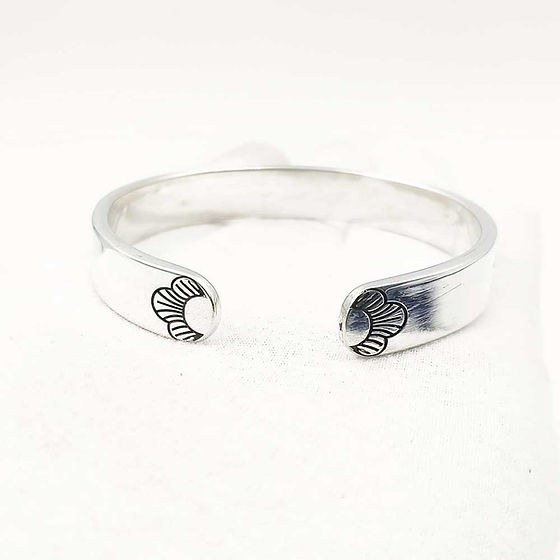Flower Pattern Box Itching Fancy Pure Silver 925 Hallmark Kada 50Gm - Gender: Men