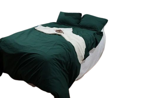 Forest Green Cotton Duvet Cover