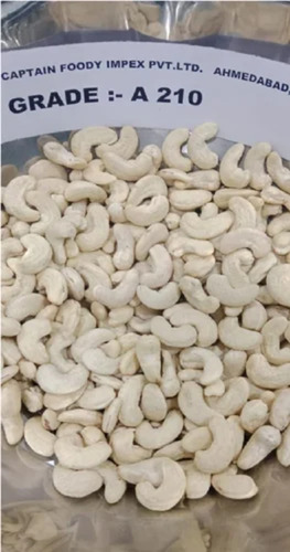 Grade A210 Cashew Nut - Color: White